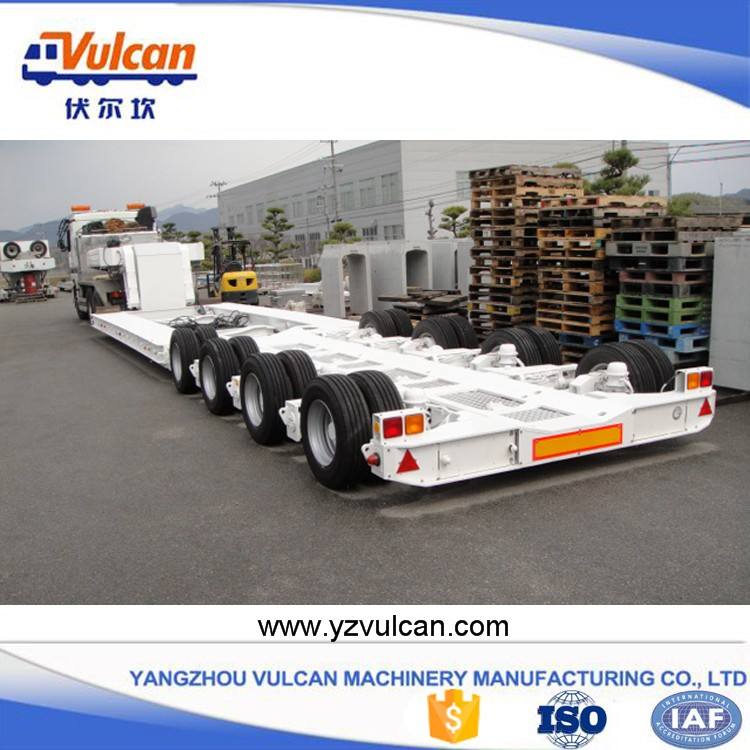 4 轴重型低平板半挂车