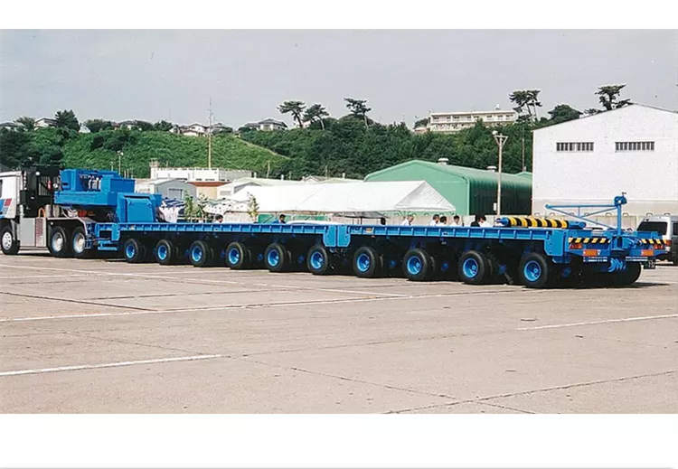 10 Axle Lowboy Low Bed Semi Truck Trailer | Yangzhou Vulcan Machinery Manufacturing Co., Ltd