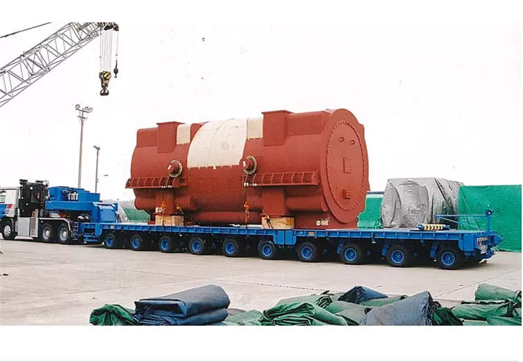 10 Axle Lowboy Low Bed Semi Truck Trailer | Yangzhou Vulcan Machinery Manufacturing Co., Ltd