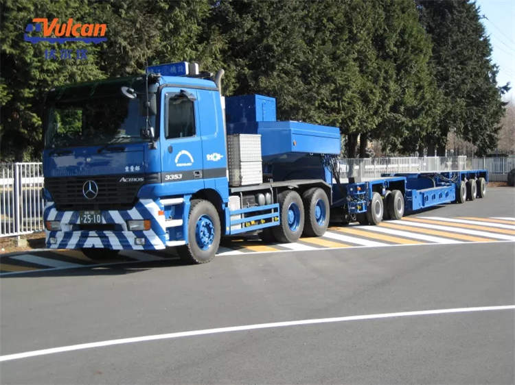 200t Multi-axles Hydraulic Lift Modular Transporter SPMT | Yangzhou Vulcan Machinery Manufacturing Co., Ltd