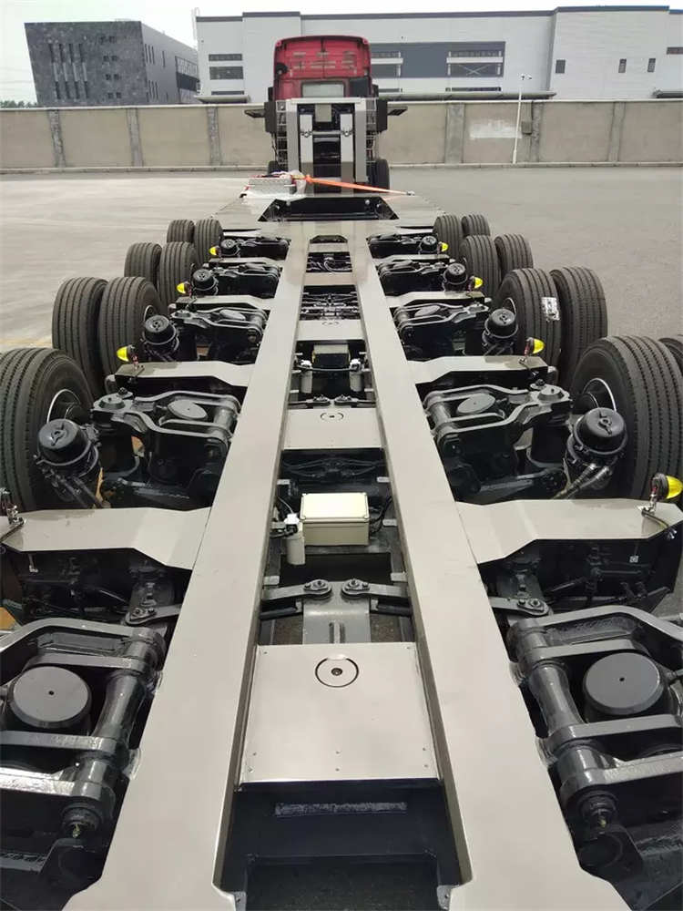 3 Axle 80 Ton Detachable Gooseneck Trailer | Yangzhou Vulcan Machinery Manufacturing Co., Ltd