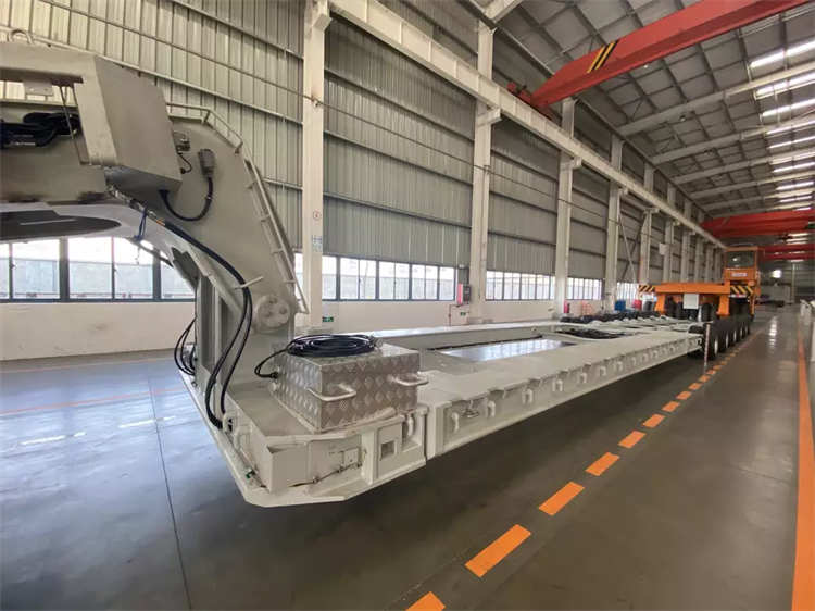 3 Axle 80 Ton Detachable Gooseneck Trailer | Yangzhou Vulcan Machinery Manufacturing Co., Ltd
