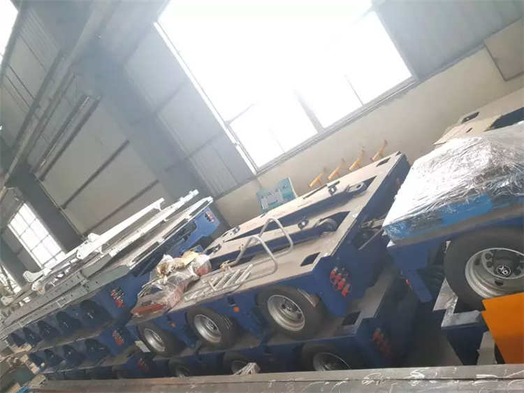 300t 400t Lowboy Low Bed With Self-propelled Hydraulic Modular Transporter Trailer | Yangzhou Vulcan Machinery Manufacturing Co., Ltd