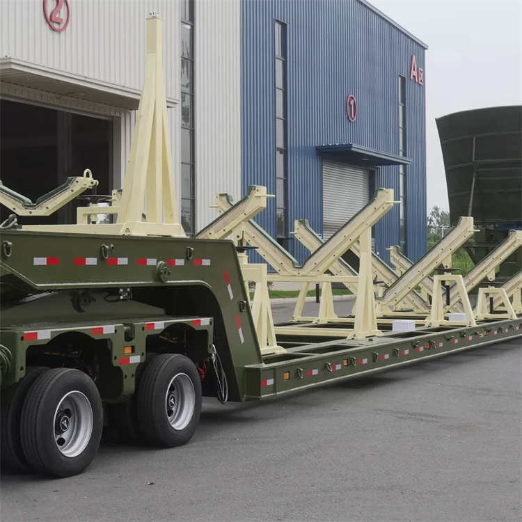 New Arrival Air Spring Truck Adjustable Flatbed 8 Wheel | Yangzhou Vulcan Machinery Manufacturing Co., Ltd