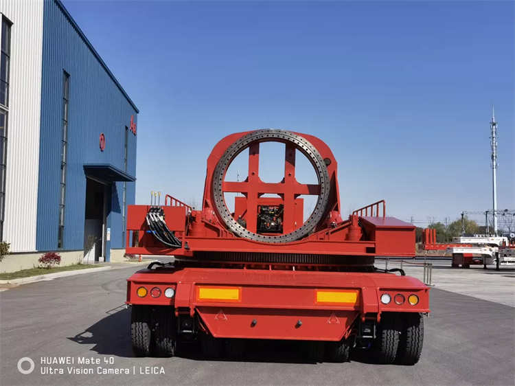 3 Axle Wind Turbine Blade Transporter Trailer for Wind Power Equipment | Yangzhou Vulcan Machinery Manufacturing Co., Ltd