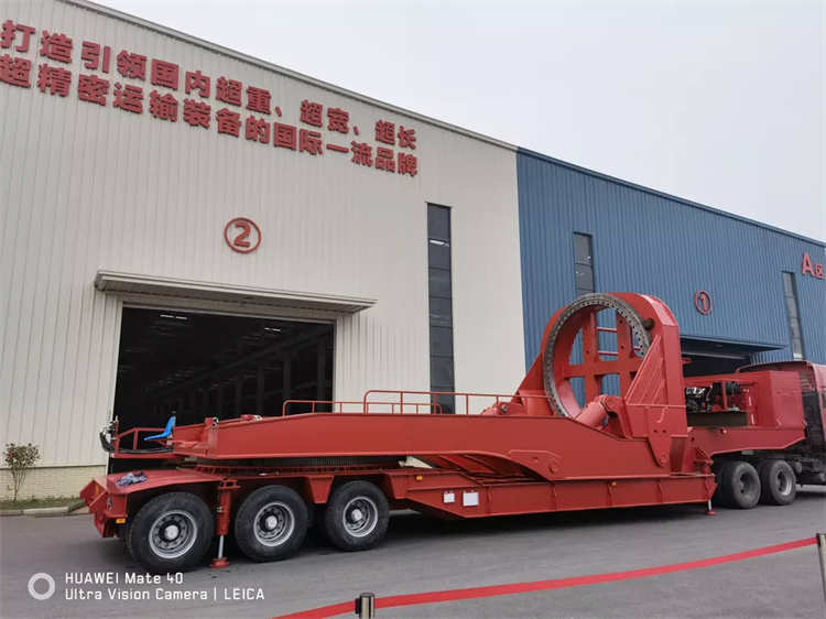 3 Axle Wind Turbine Blade Transporter Trailer for Wind Power Equipment | Yangzhou Vulcan Machinery Manufacturing Co., Ltd