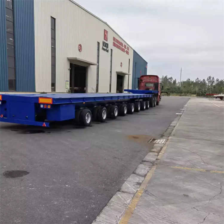 6 Axles Wind Power Blade Road Transporter Trailer with Pull-out Extension 38m | Yangzhou Vulcan Machinery Manufacturing Co., Ltd