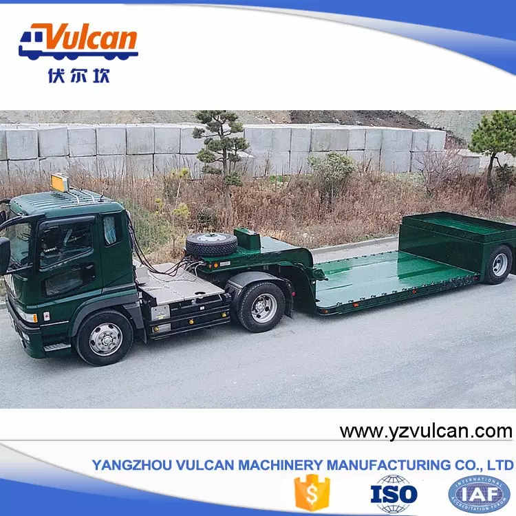 Wholesale Equipment Electrical Tug Dual Axle Semi Truck Trailer | Yangzhou Vulcan Machinery Manufacturing Co., Ltd