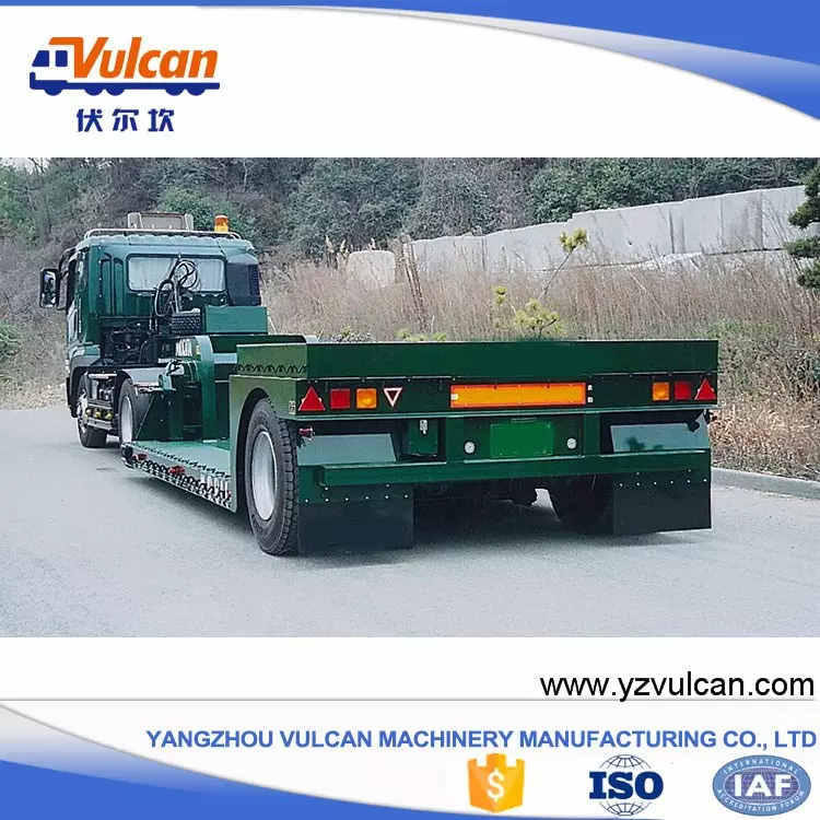 Wholesale Equipment Electrical Tug Dual Axle Semi Truck Trailer | Yangzhou Vulcan Machinery Manufacturing Co., Ltd