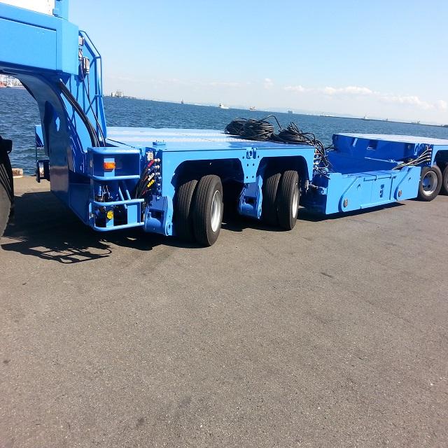 三线六轴转向半挂车