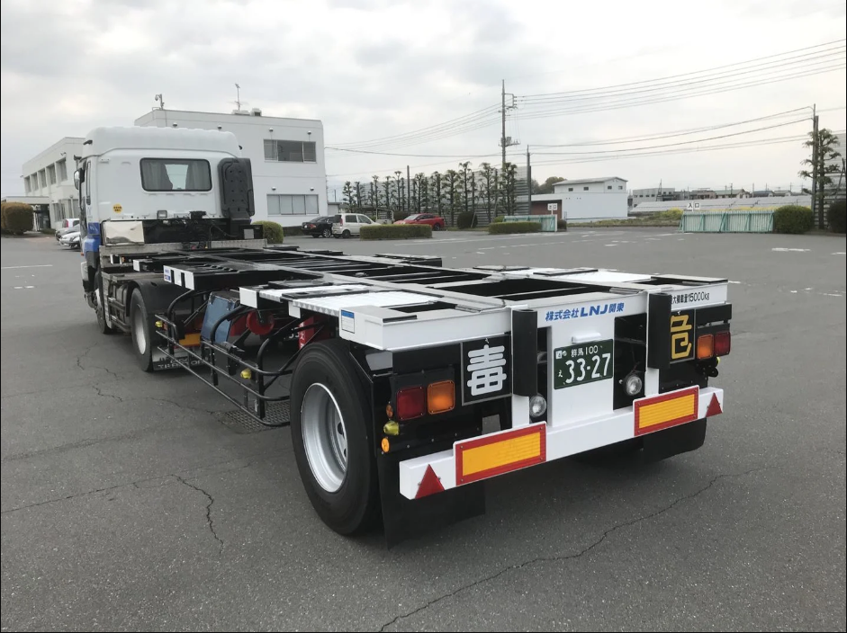 中国スケルトン コンテナー シャーシ トラック トレーラー