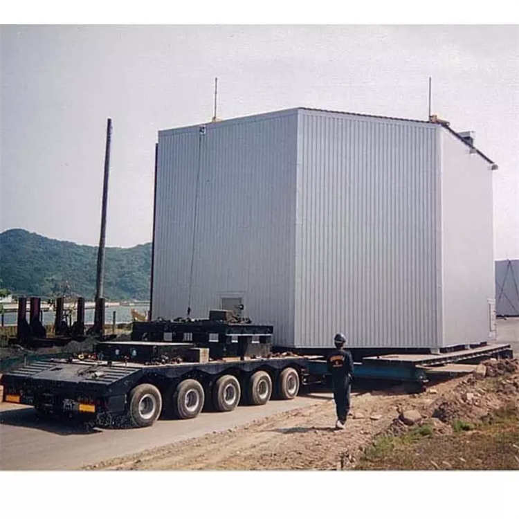 Truck Semi 3 Axle Self-Propelled Trailer