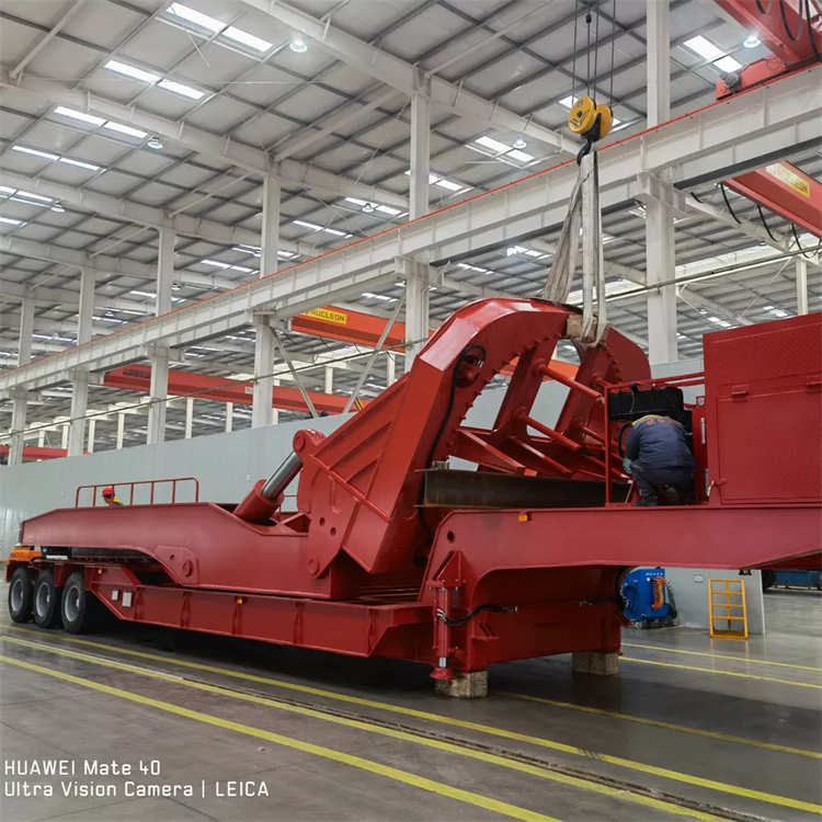 3 Axle Wind Turbine Blade Transporter Trailer